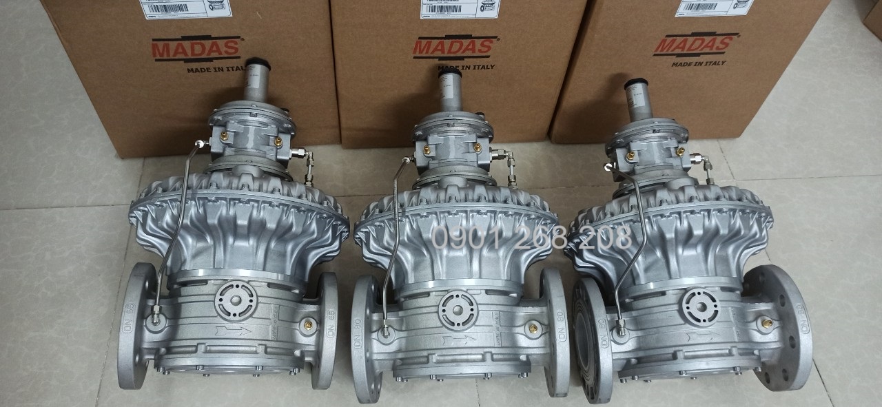 Van dieu ap madas DN80 RG/2MCS DN80 800-1500mbar